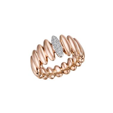 Ringe, Rotgold, Frank Trautz Damenring Classic