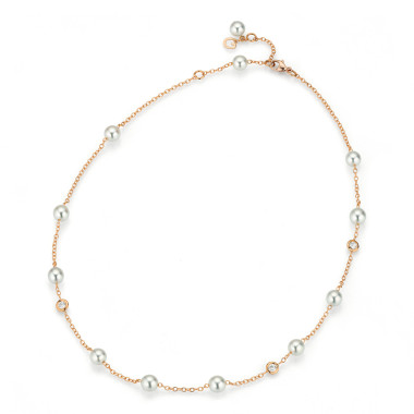         Roségold, Halsschmuck, Gellner Salt´n Pepper Collier