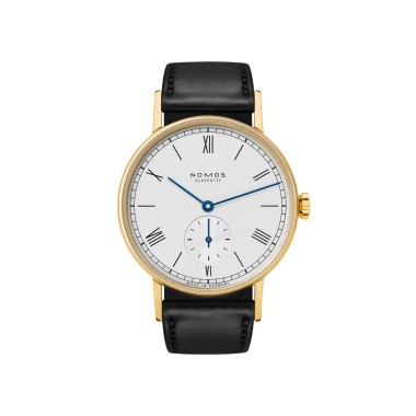         Damenuhr, Handaufzug, NOMOS Glashütte Ludwig Gold