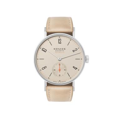 Damenuhr, Automatik, NOMOS Glashütte Tangente neomatik champagner