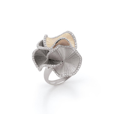 Ringe, Weißgold, Cammilli Sultana Ring