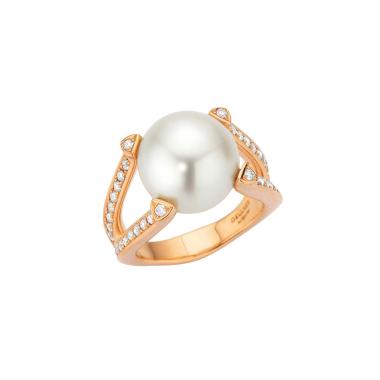 Ringe, Roségold, Gellner WAVE Ring