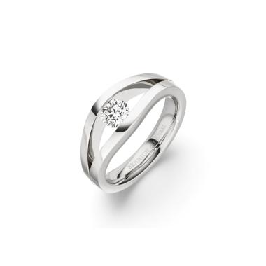 Ringe, Platin, Henrich & Denzel Tensio Solitärring