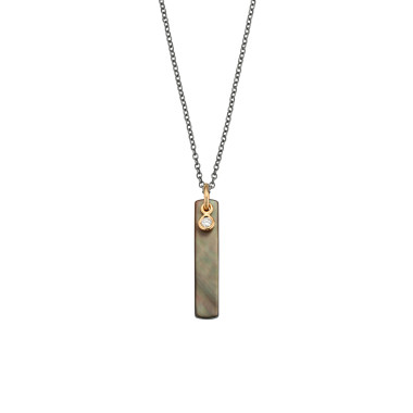        Silber farbig beschichtet, Halsschmuck, Gellner Love Letters Collier