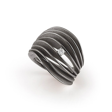 Ringe, Gold farbig beschichtet, Cammilli Velaa Ring