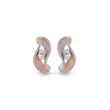 Ohrringe, Weißgold, Cammilli Regina Couture Ohrringe