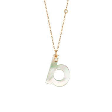        Roségold, Halsschmuck, Gellner Love Letters Collier