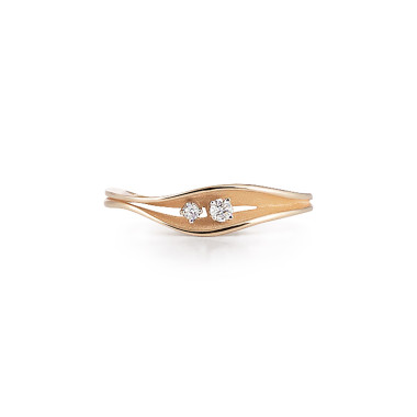 Ringe, Roségold, Cammilli Dune Ring