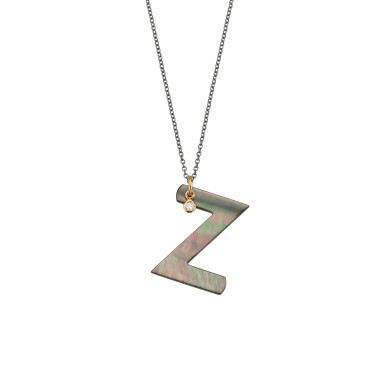         Silber farbig beschichtet, Halsschmuck, Gellner Love Letters Collier
