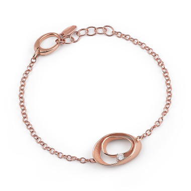 Armschmuck, Roségold, Cammilli Dune Armband