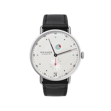 Unisex, Handaufzug, NOMOS Glashütte Metro Datum Gangreserve