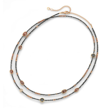         Roségold, Halsschmuck, Gellner Castaway Collier