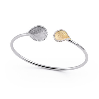         Weißgold, Armschmuck, Cammilli Goccia Armreif