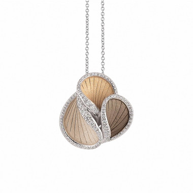 Halsschmuck, Roségold, Cammilli Musa Collier