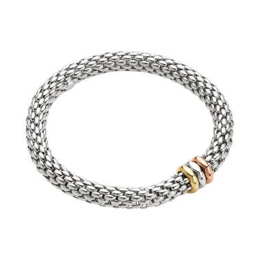 Armschmuck, Weißgold, FOPE Love Nest Flex'it Armband