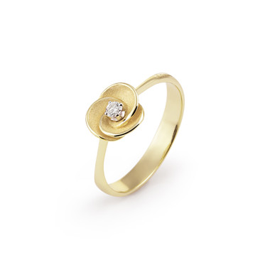 Ringe, Gelbgold, Cammilli Desert Rose Ring
