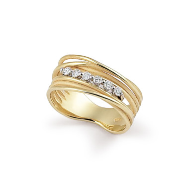         Gelbgold, Ringe, Cammilli Seta Ring
