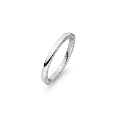 Ringe, Platin, Henrich & Denzel Vorsteckring. Edler Begleiter