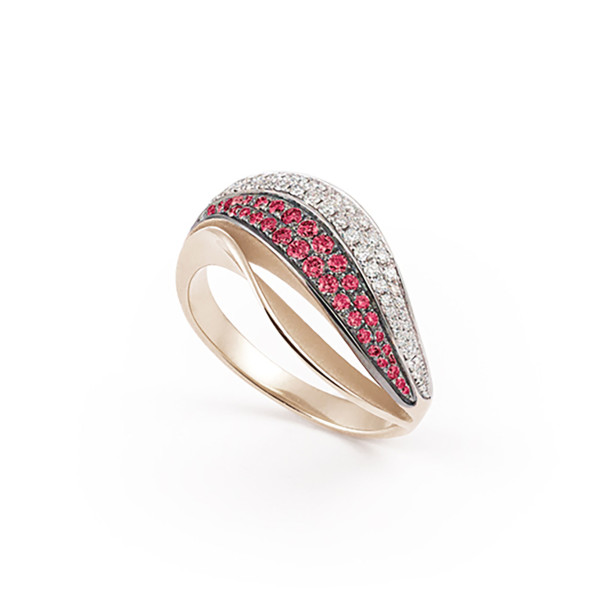         Roségold, Ringe, Cammilli Velaa Color Ring