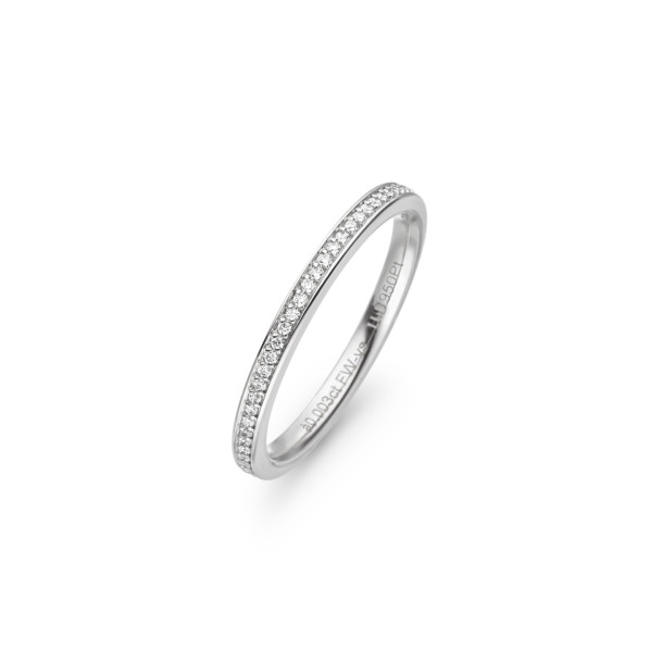        Platin, Ringe, Henrich & Denzel Vorsteckring. Edler Begleiter