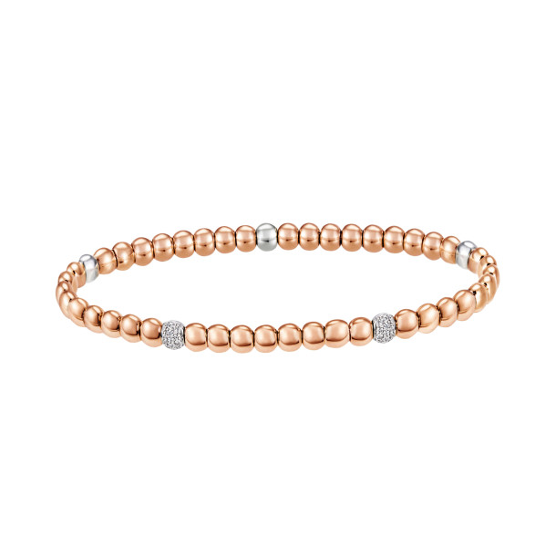         Rotgold, Armschmuck, Frank Trautz Armreif Magic Stretch