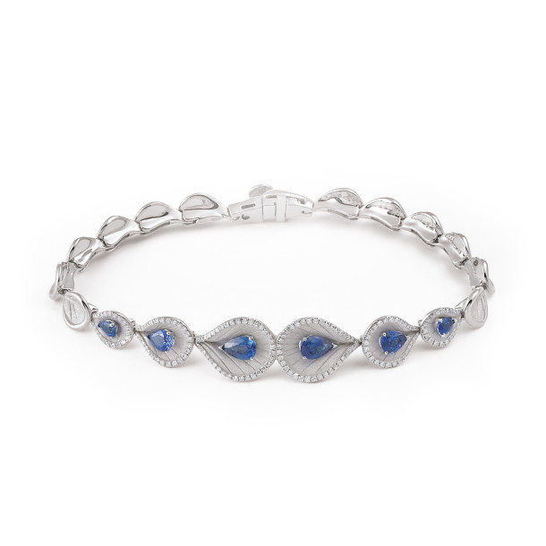         Weißgold, Armschmuck, Cammilli Premiere Color Armband