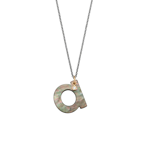         Silber farbig beschichtet, Halsschmuck, Gellner Love Letters Collier