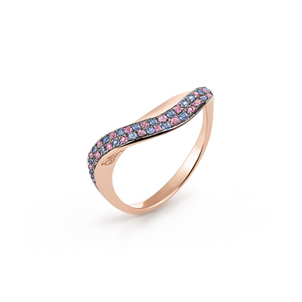         Roségold, Ringe, Cammilli Velaa Color Ring