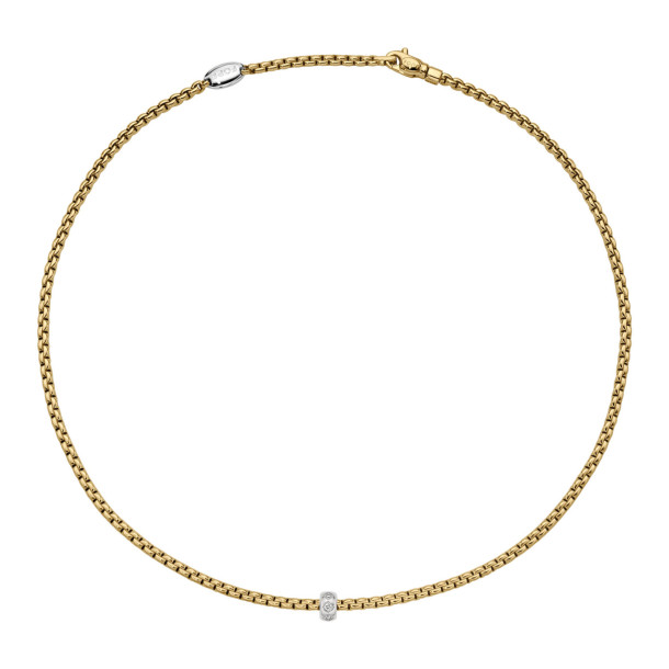         Gelbgold, Halsschmuck, FOPE Eka Halskette