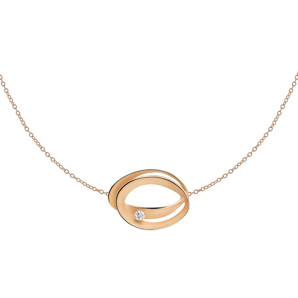         Roségold, Halsschmuck, Cammilli Dune Collier