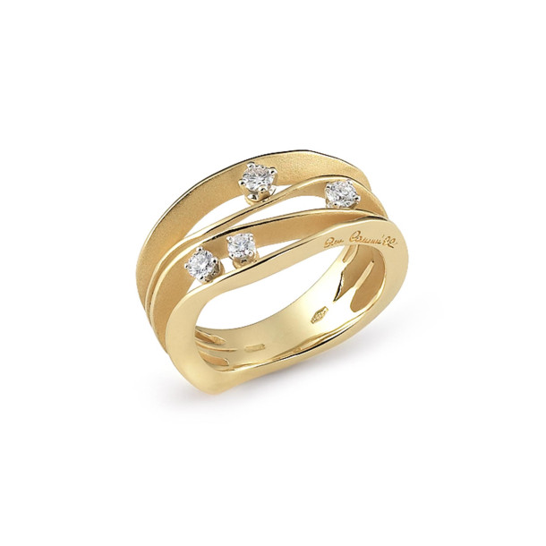         Gelbgold, Ringe, Cammilli Dune Ring