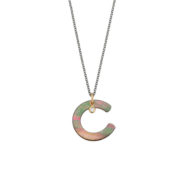         Silber farbig beschichtet, Halsschmuck, Gellner Love Letters Collier