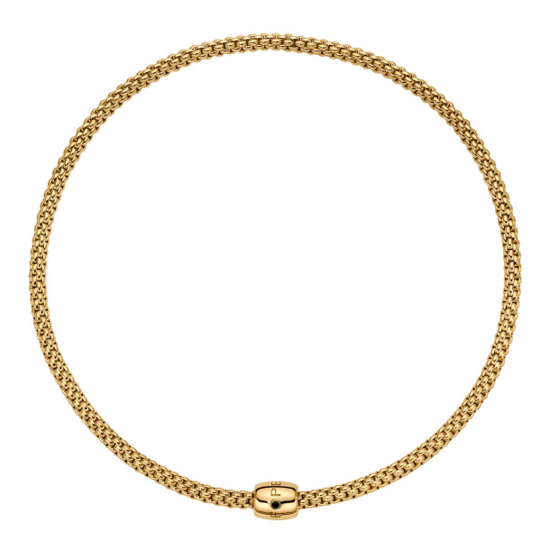         Gelbgold, Halsschmuck, FOPE Solo Flex'it Halskette