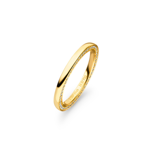        Gelbgold, Ringe, Henrich & Denzel Vorsteckring. Edler Begleiter