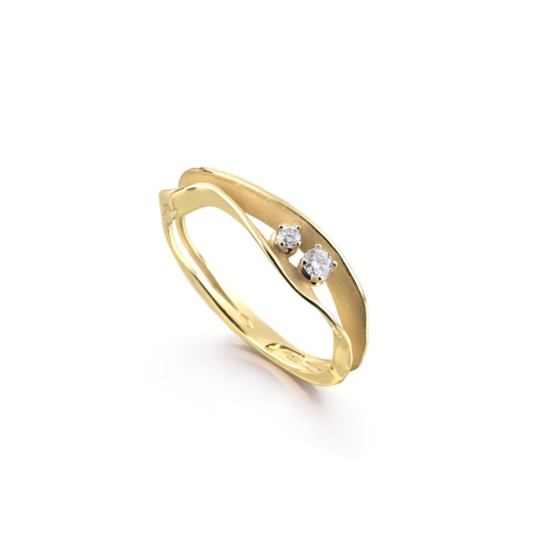         Gelbgold, Ringe, Cammilli Dune Ring