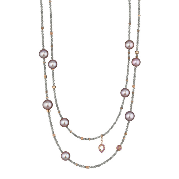         Roségold, Halsschmuck, Gellner Castaway Collier