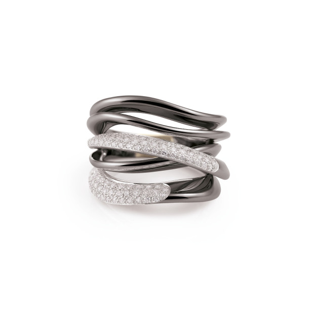        Gold farbig veredelt, Ringe, Cammilli Firenze Galaxy Lux Ring