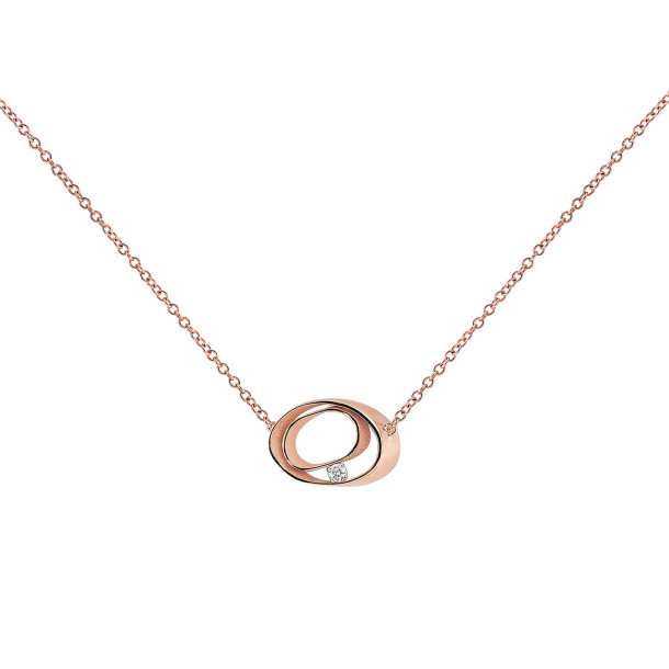         Roségold, Halsschmuck, Cammilli Dune Collier