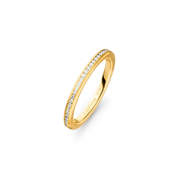         Gelbgold, Ringe, Henrich & Denzel Vorsteckring. Edler Begleiter