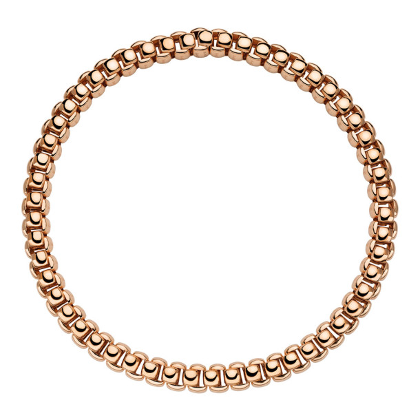        Roségold, Halsschmuck, FOPE Luna Flex'it Halskette