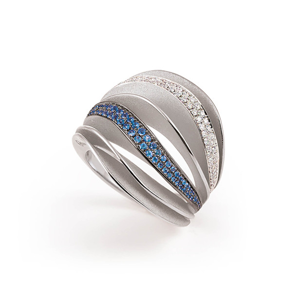         Weißgold, Ringe, Cammilli Velaa Color Ring