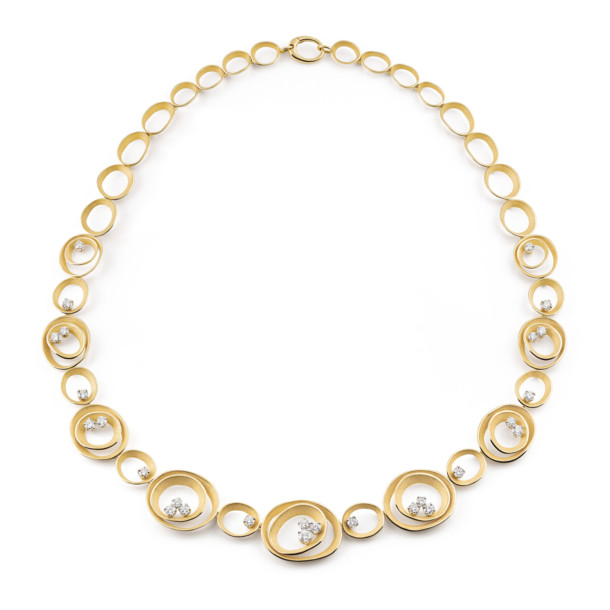         Gelbgold, Halsschmuck, Cammilli Dune Solar Collier