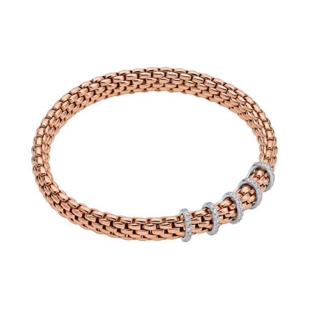         Roségold, Armschmuck, FOPE Vendôme Flex'it Armband 