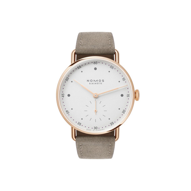         Damenuhr, Handaufzug, NOMOS Glashütte Metro Roségold 33