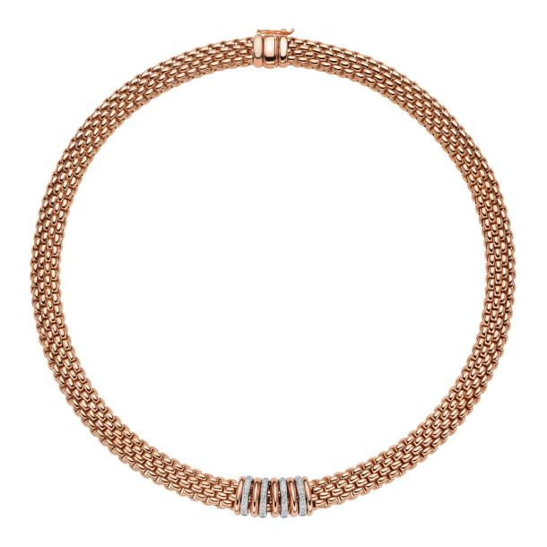         Roségold, Halsschmuck, FOPE Panorama Collier