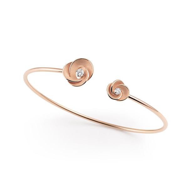         Roségold, Armschmuck, Cammilli Desert Rose Armreif