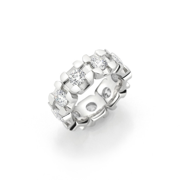         Weißgold, Ringe, A. Odenwald Flashlight Ring