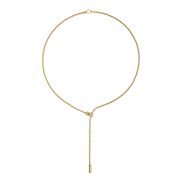         Gelbgold, Halsschmuck, FOPE Verstellbare Aria Halskette