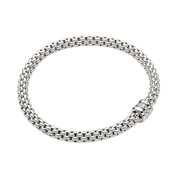         Weißgold, Armschmuck, FOPE Solo Flex'it Armband