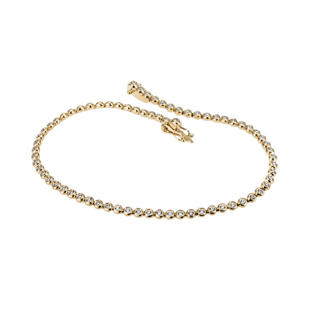         Gelbgold, Armschmuck, Frank Trautz Tennisarmband